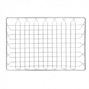 Panier de présentation inox 450 x 300 x 100mm - Olympia - Fourniresto