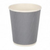 Anthracite cups 225ml - Pack of 25 - Fiesta - Fourniresto