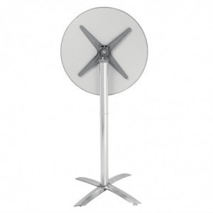 Stojeći stol od nehrđajućeg čelika s pomičnom pločom 600mm - Bolero - Fourniresto