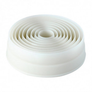 Kutija s 9 okruglih glatkih rezača - Schneider - Fourniresto