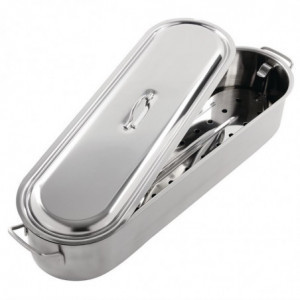 Ribarski nož od nehrđajućeg čelika - L 500 mm - Kitchen Craft