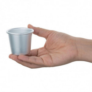 Kalup za dariole od aluminija - 120ml - Vogue