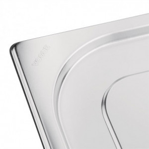 Poklopac od dvostrukog nehrđajućeg čelika - GN 2/1 nehrđajući čelik - Vogue - Fourniresto