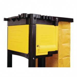 Zaključivi pretinac za kolica L658 - Rubbermaid