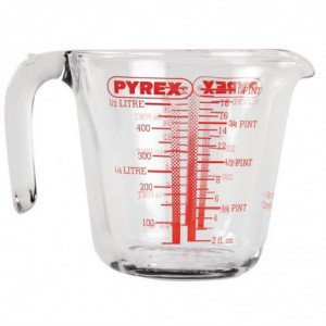 Mjerna posuda od 500 ml s mjernom skalom - Pyrex - Fourniresto
