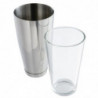 Shaker tipa Boston i staklo 800ml - APS - Fourniresto