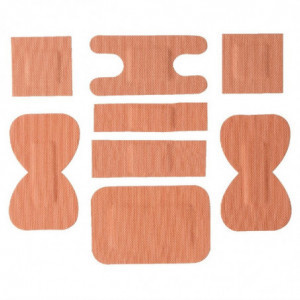 Zavoji od tkanine u različitim bojama - Paket od 100 - FourniResto - Fourniresto