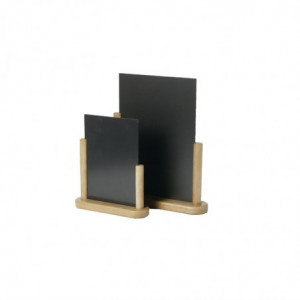 Elegantna ploča za stol od tikovine, završna obrada, 320 x 270 mm - Securit - Fourniresto