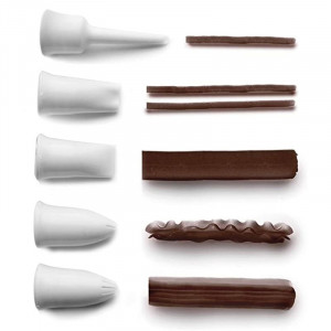 Bočica za ukrašavanje od silikona s 6 mlaznica - 140 ml - Lacor