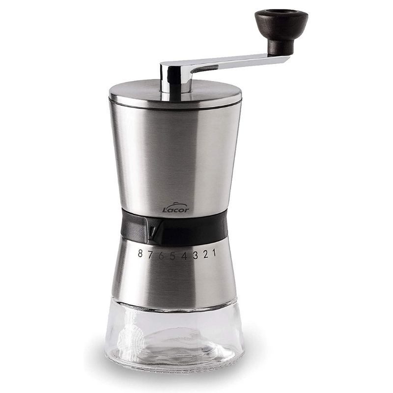 Mlinac za papar ručni od nehrđajućeg čelika - 8 postavki mljevenja - Lacor