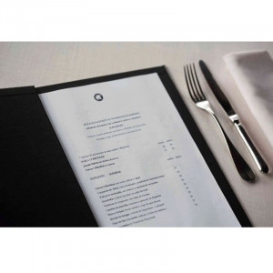 Mapa jelovnika Paul od kože - A4 - Lacor