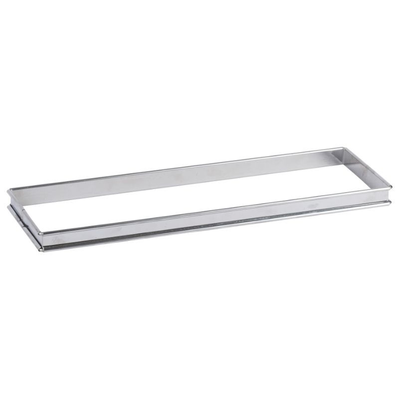 Rektangularni inox kalup za tart - 350 x 110 mm - TELLIER