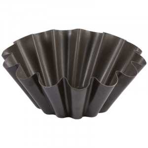 Kalup za brioche s velikim rebrom od čelika - Ø 200 mm - Tellier