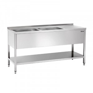 Dubina pranja 700 - Otok za cijeđenje s desne strane - Š 1600 mm