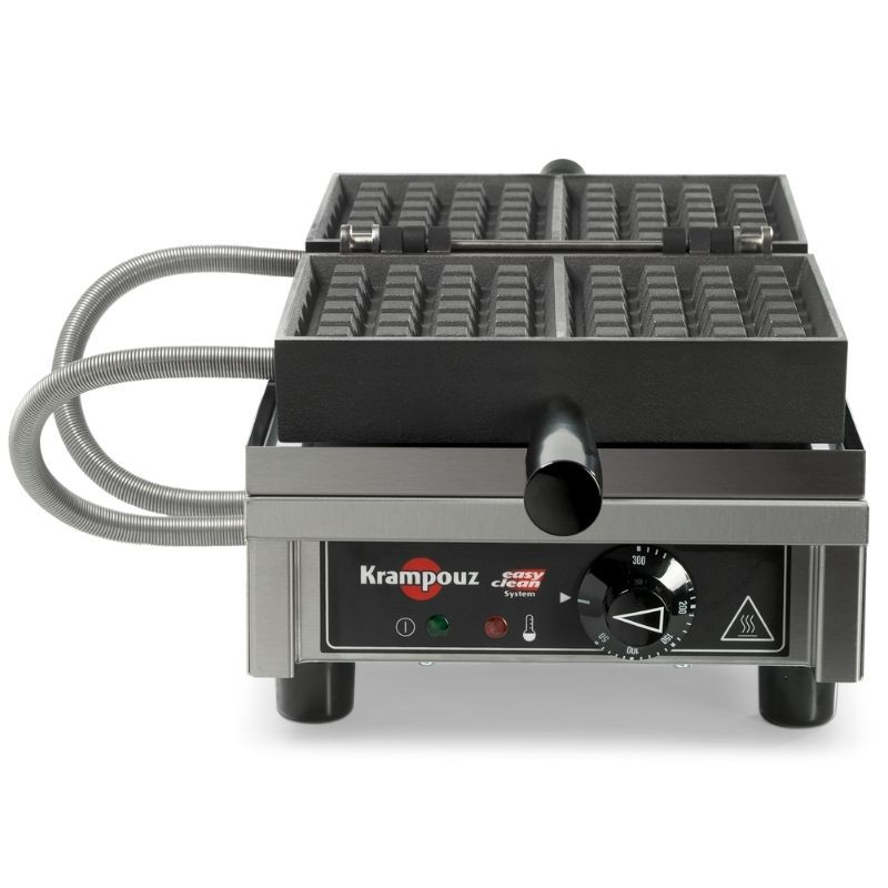 Profesionalni waffle maker s otvaranjem od 180° - 4 x 6 Bruxelles
