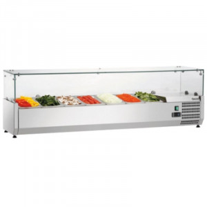 Saladeta za postavljanje - 7 x GN 1/4