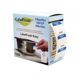 Oznaka za praćenje Label FreshEasy - Ponedjeljak - 30 x 25 mm - Pakiranje od 1000 - LabelFresh