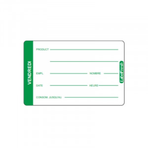 Oznaka za praćenje LabelFresh Pro - Petak - 70 x 45 mm - Paket od 500 - LabelFresh