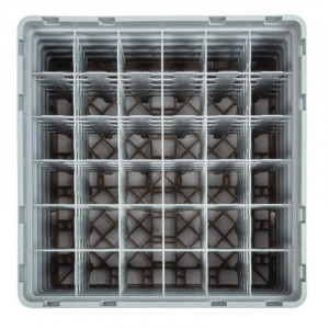 Držač za čaše s 36 odjeljaka Camrack bež - Š 500 x D 500 mm - Cambro