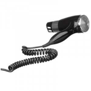 Sušilo za kosu na zidu crne boje - Bartscher