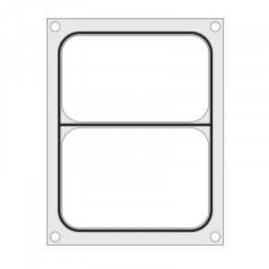 Matrica za zatvaranje za ručni zatvarač - 2 odjeljka - Hendi