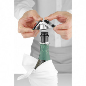 Čep za šampanjac od nehrđajućeg čelika - Hendi