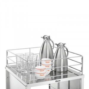 Kolica za gastronorm posude od nehrđajućeg čelika - 10 razina - Bartscher