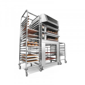 Peć za pizzu - 2 komore - 400 V - Bartscher