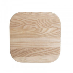 Visoko stolica od pocinčanog čelika s drvenim sjedištem - set od 4 - Bolero