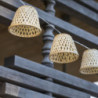 Solar and Plug-in LED Bamboo Light Garland - Chill Hybrid - Lumisky