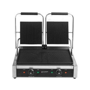 Grill Panini Double - Rebraste Ploče - Dynasteel