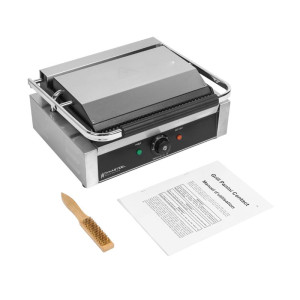 Gril Panini Velike Površine za Grijanje s Rebrastom Površinom - Dynasteel: izvanredne performanse i praktična upotreba za profes