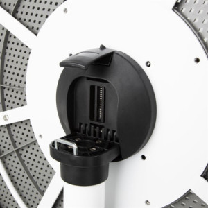 Sklopivi okrugli stol od PP-a - 800 mm - Tamnosiva boja - Bolero