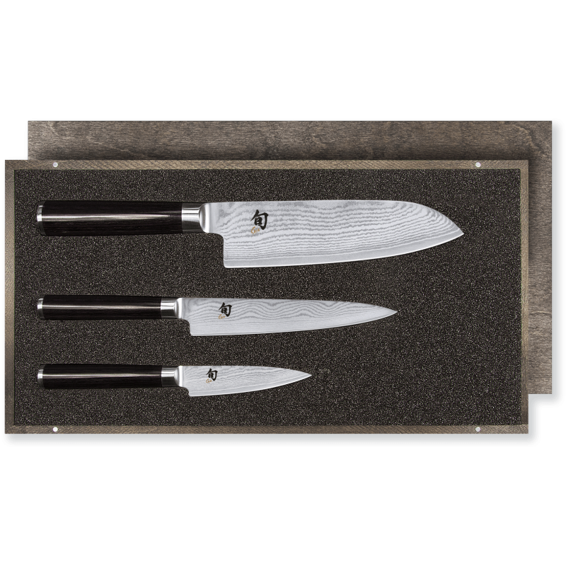 Set od 3 noža Damas Shun Kai: profesionalna kvaliteta i japanska elegancija