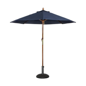 Parasol Rond Bleu Marine - L 2500mm - Bolero