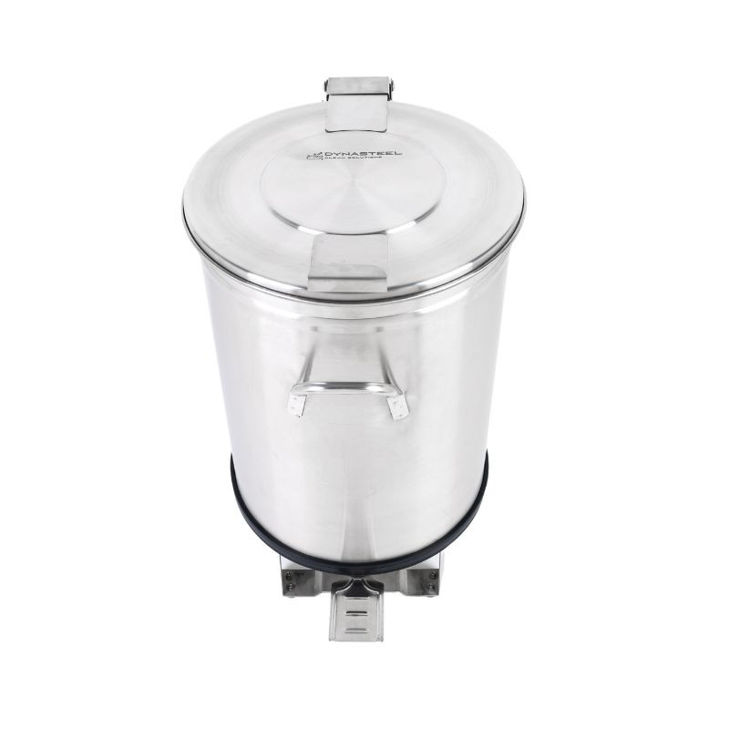 Koš za smeće od nehrđajućeg čelika s pedalom - 50 L - Dynasteel