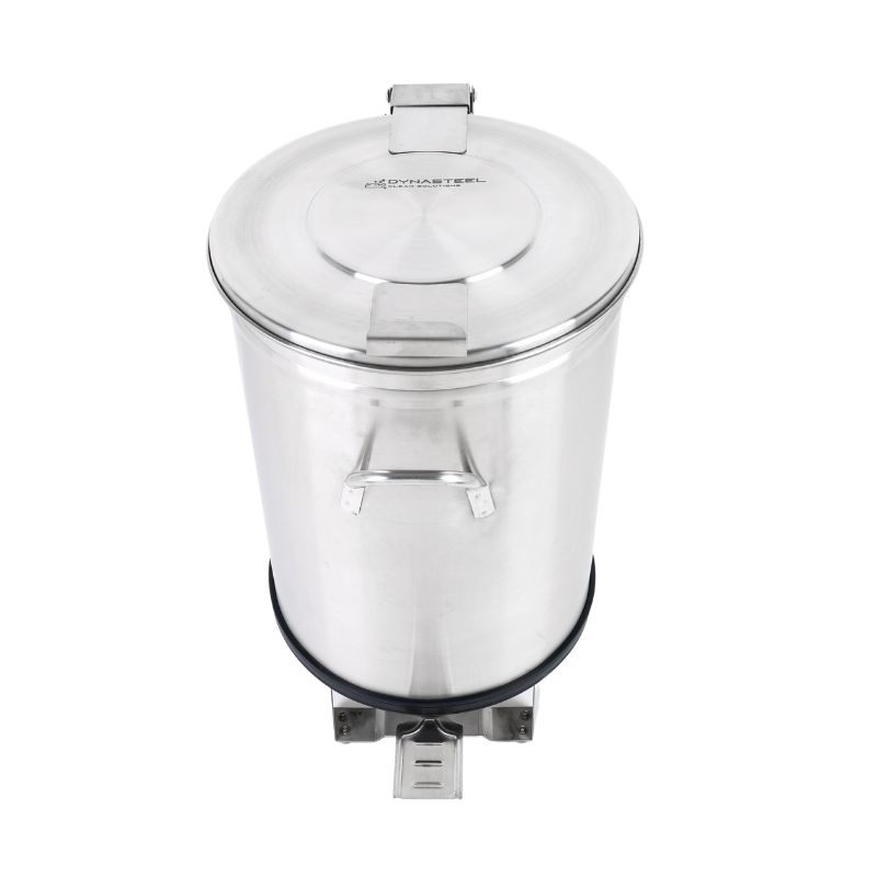 Koš za smeće od nehrđajućeg čelika s pedalom - 100 L - Dynasteel