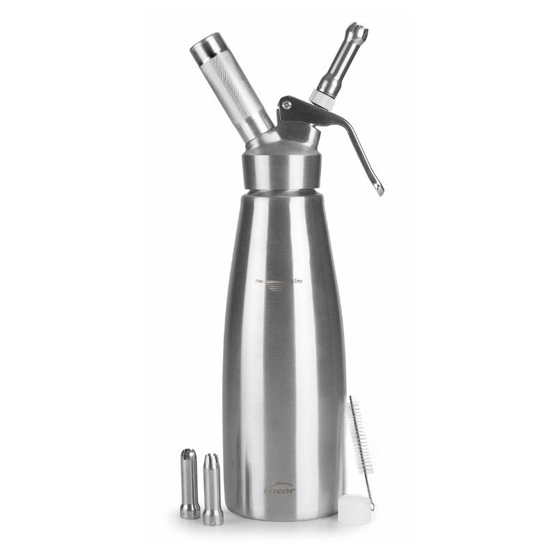 Sifon za vrhnje Lacor - Ø 90mm - 1L - Profesionalna kvaliteta