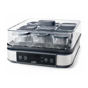 Yaourtière Lacor - 9 Posuda od stakla - 230 ml: pripremite kvalitetne domaće jogurte | Fourniresto