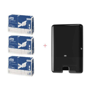 Pakiranje za početak distribucije za crne međusložene papirnate ručnike i napredne međusložene meke papirnate ručnike