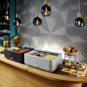 Chafing Dish UNIQ Bijela - GN 1/1 - 4 L | HENDI - Elegantan dizajn za buffet i catering