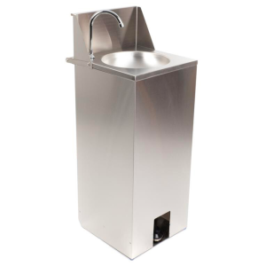 Samostojeći mobilni umivaonik Dynasteel: Higijena i Praktičnost u profesionalnoj kuhinji